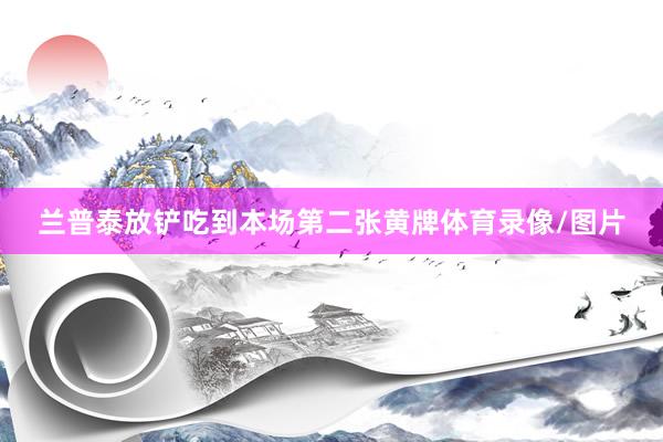 兰普泰放铲吃到本场第二张黄牌体育录像/图片