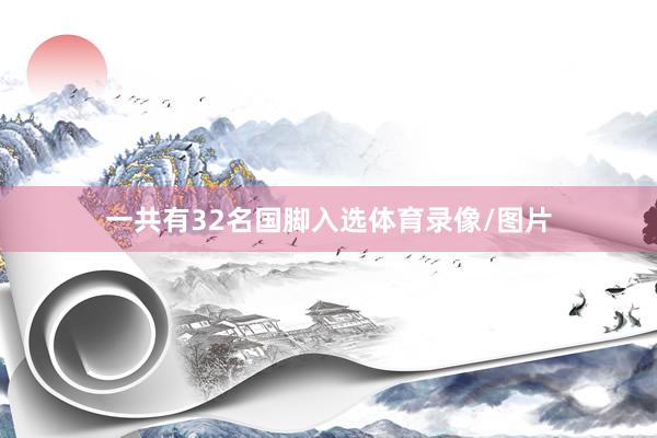 一共有32名国脚入选体育录像/图片