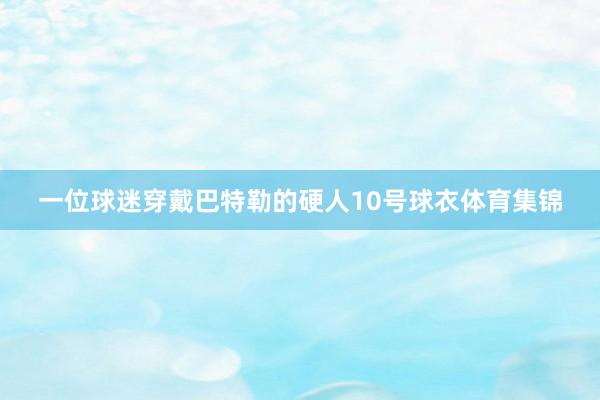 一位球迷穿戴巴特勒的硬人10号球衣体育集锦