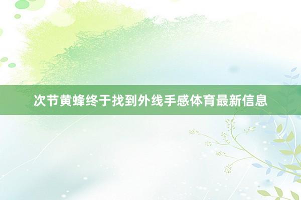 次节黄蜂终于找到外线手感体育最新信息