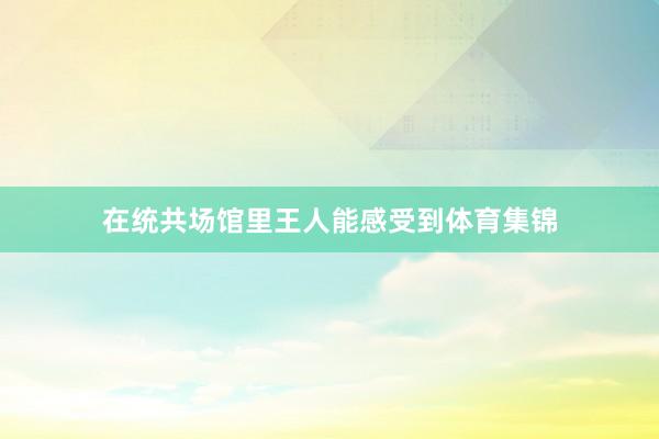 在统共场馆里王人能感受到体育集锦