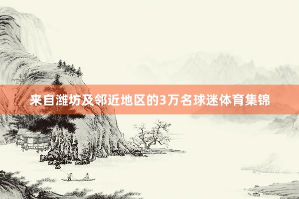 来自潍坊及邻近地区的3万名球迷体育集锦