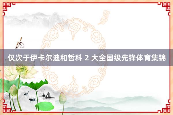 仅次于伊卡尔迪和哲科 2 大全国级先锋体育集锦