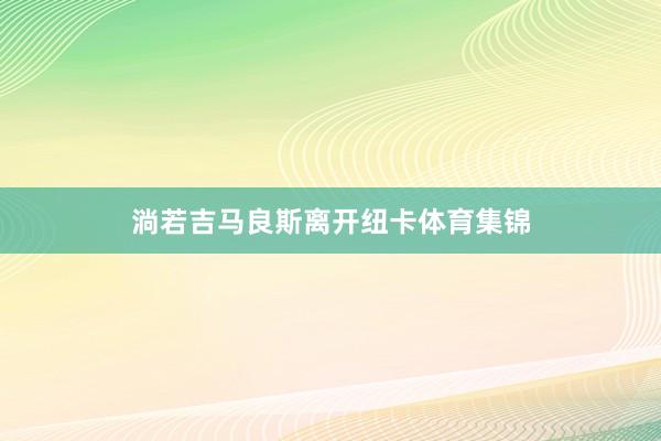 淌若吉马良斯离开纽卡体育集锦