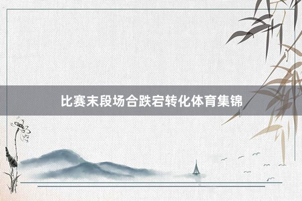 比赛末段场合跌宕转化体育集锦