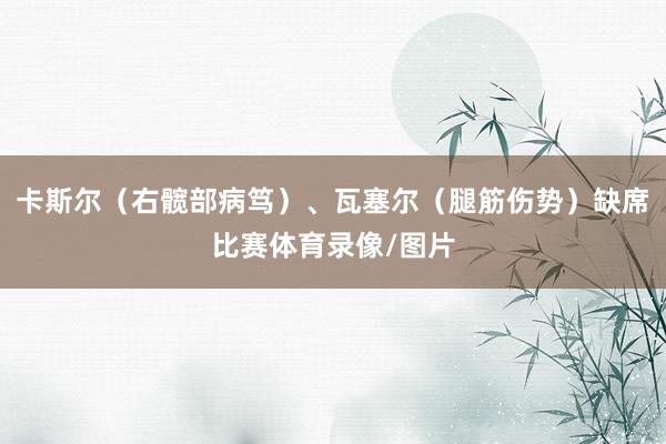 卡斯尔（右髋部病笃）、瓦塞尔（腿筋伤势）缺席比赛体育录像/图片