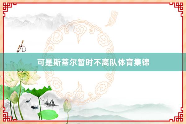 可是斯蒂尔暂时不离队体育集锦