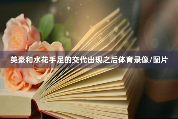 英豪和水花手足的交代出现之后体育录像/图片